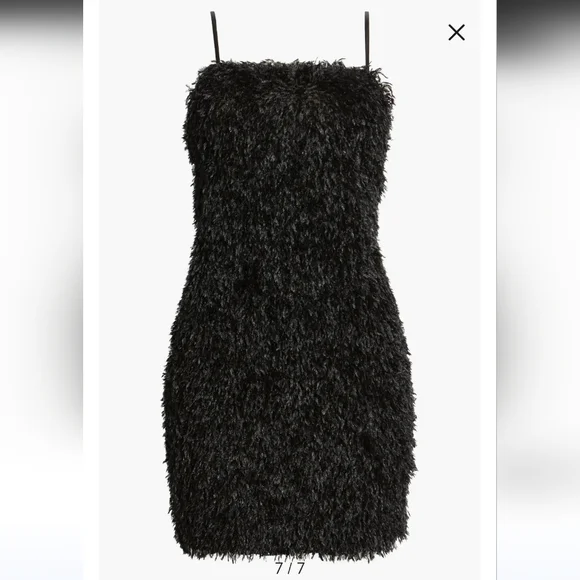 Vero Moda Black Textured Mini Dress - Picture 12 of 12